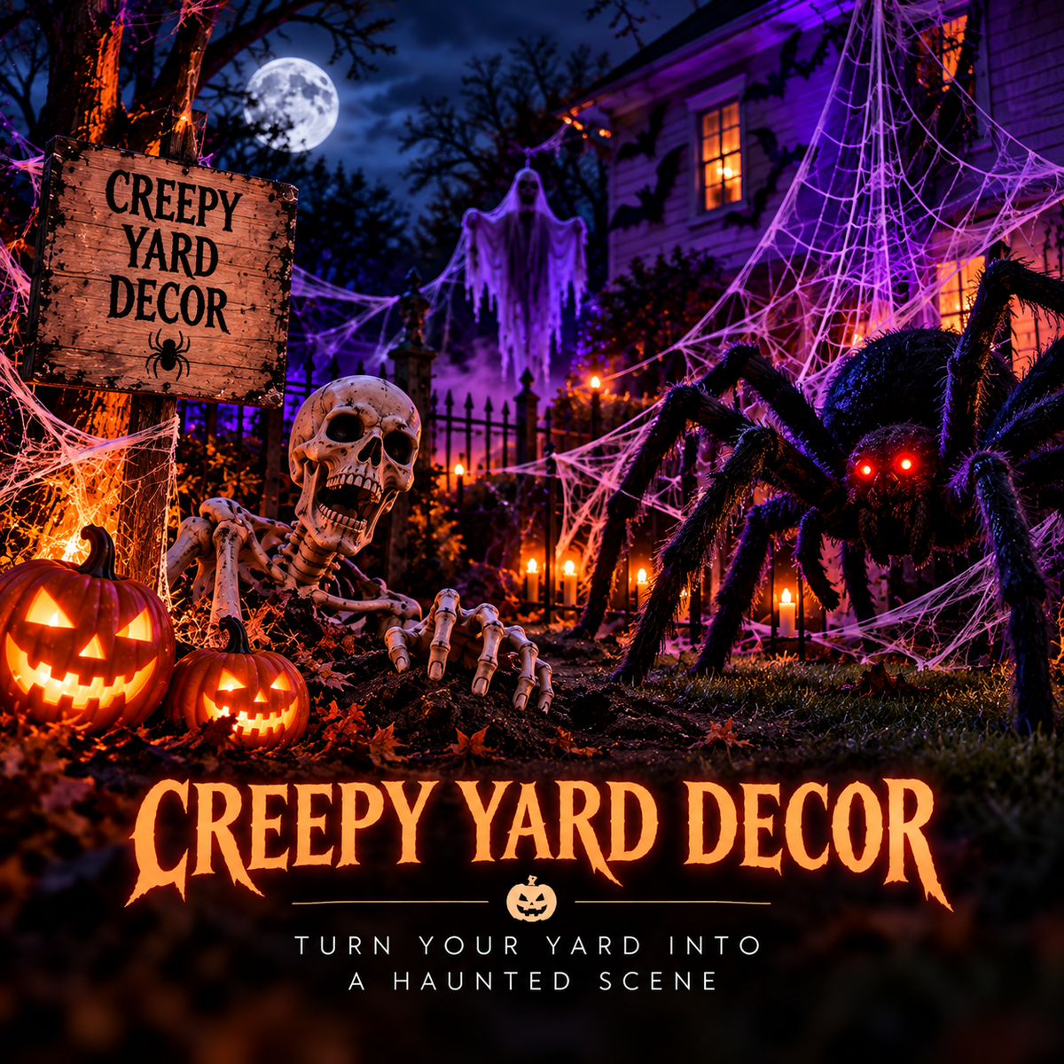 CREEPY YARD DECOR