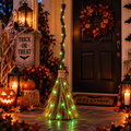 Halloween Glowing Witch Broom / Spooky Haunted House Decoration