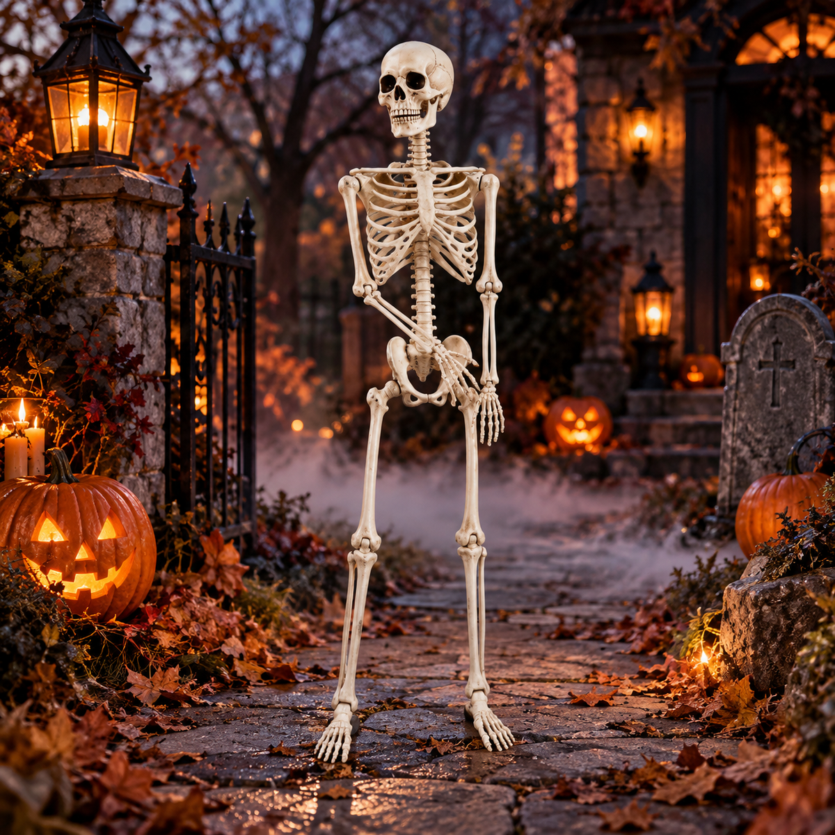 90CM Life-Size halloween Skeleton / Haunted House Decoration