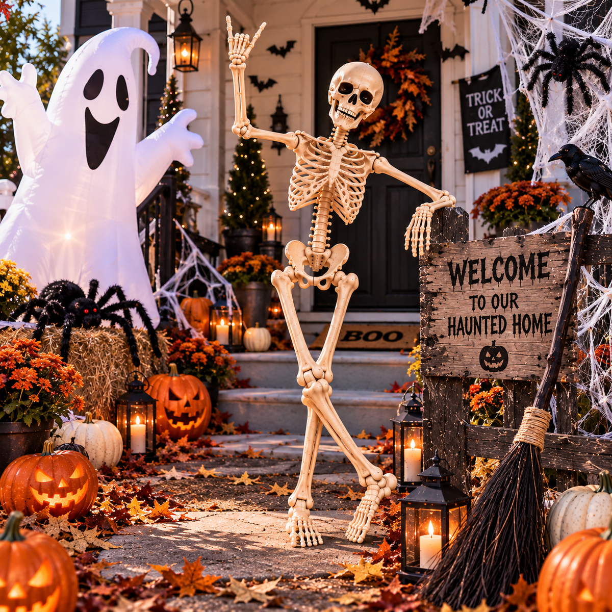 90CM Life-Size halloween Skeleton / Haunted House Decoration
