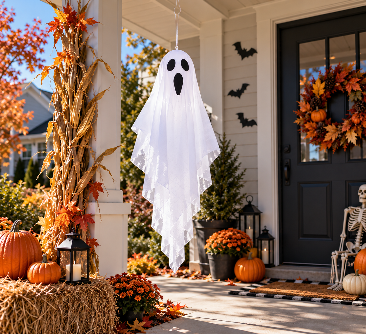 Halloween Hanging Ghost Lights /Haunted House Decoration