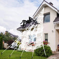 Giant Halloween Spider Web 16FT Haunted House Decoration