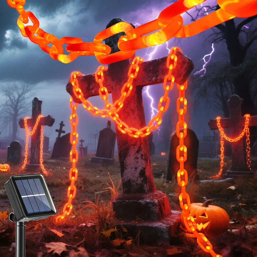 Halloween Outdoor Chain Lights- Haunted House Decoration