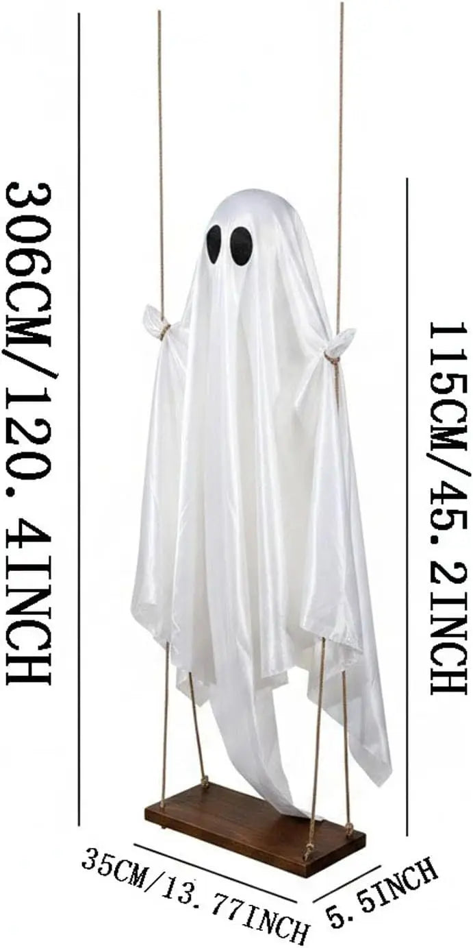 6FT Swinging Ghost Halloween Decoration