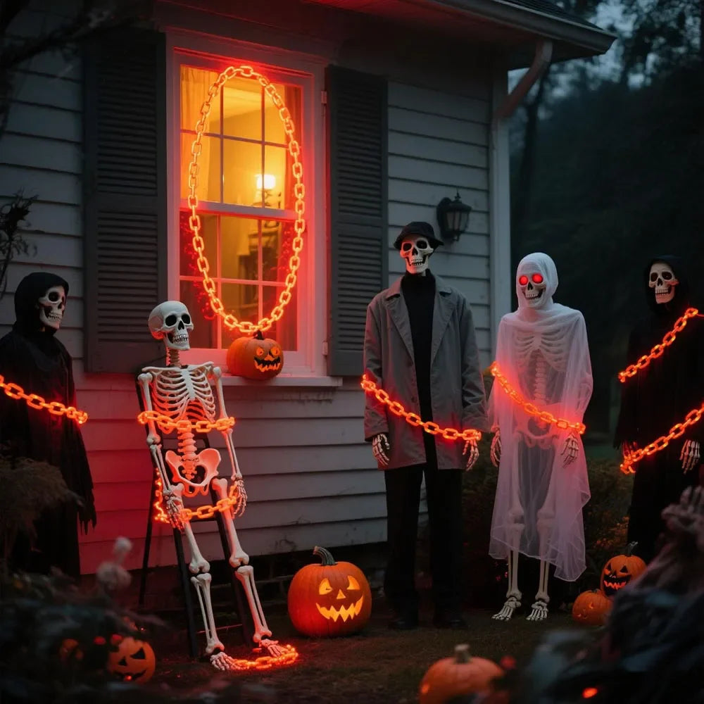 Halloween Outdoor Chain Lights- Haunted House Decoration